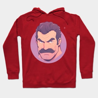 Tom Selleck Rounded Hoodie